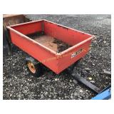 AGRI FAB 10 CU FT IS/A DUMPING LAWN WAGON