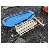 POLY & WOOD SLEDS