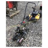 CRAFTSMAN 3.8HP GAS EDGER (RUNS)