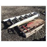 WOOD STEP LADDER & WOOD SLED