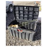 BLACK CONTICO POLY BOX W/ OIL DRY