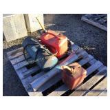 Lot of Misc:
Gas Cans 
Fuel Hose/ Nozzle
Air