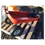 Metal Wagon 
MISSING 2 WHEELS