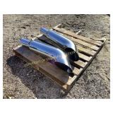 Pair of Chrome Exhaust Stacks