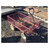 4-WHEEL RED WAGON