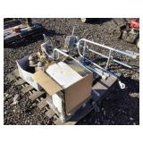 WALKER, OUTDOOR LIGHTS & COFFE POT