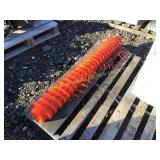 ORANGE POLY SNOW FENCE