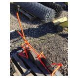 (2) ORANGE MEASURING WHEELS