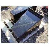 28 GAL BLACK STEEL HYDRAULIC TANK