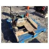 RYOBI 8 1/4" RADIAL ARM SAW (WORKS)