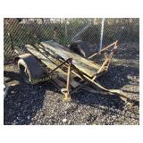 4ftx6ft Utility Trailer
NEEDS WORK