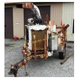BRUSH BANDIT MODEL 250 DIESEL DISC CHIPPER 4CYL CU