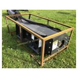 WOLVERINE60" VIBRATORY ROLLER SKIDSTEER ATTACHMENT