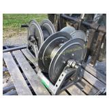 (3) HANNAY Hose Reels