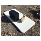 Poly Table & Eclipse Subwoofer & Concrete Bunny