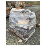 Pallet of Seasoned Hard Firewood