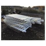 WHITE VINYL FENCING & POST
