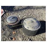 (2) CANNING POTS
