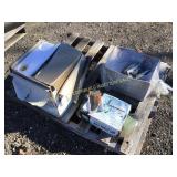 NEW SPRAY GUN, TIRE GAUGES & TRASH BAGS