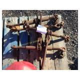 (4) RACHET CHAIN BINDERS