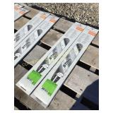 (2) NEW STIHL 18" Chainsaw Bars