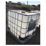 275 gallon Poly Caged Tote