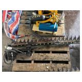 2024 VICSEC Unused Hedge trimmer  Excavator Attach
