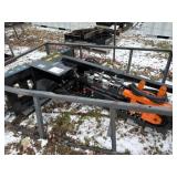 2024 Mower King Unused Skid Steer Trencher