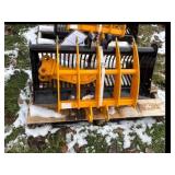 Unused Viscec New Bucket, ripper and rake for mini