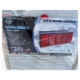 Unused 2025 10FT WorkBench with 15 Drawers & 2 Cab