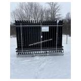AllMetal K0710 Unused 10 ft x 7 ft Powder Coated (