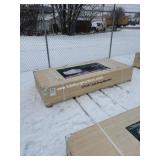 AllMetal K1220 Unused Single Garage Metal Shed