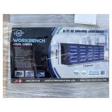 Unused 2025 10FT WorkBench with 25 Drawers