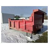10FT L X 8FT W DUMP BED W/ CYLINDER (WAS WORKING W