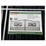 AllMetal K0720 Unused Metal Farm Driveway Gate