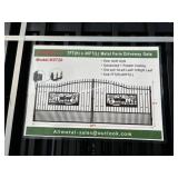 AllMetal K0720 Unused Metal Farm Driveway Gate