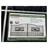 AllMetal K0720 Unused Metal Farm Driveway Gate