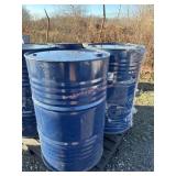 D1. (2) blue steel drums