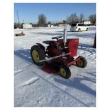 1962 SPEED EX TRACTOR W/ BELLY MOWER, DISC & BLADE