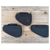 (3) Allen Soft Shell Pistol Cases