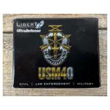 (1) Liberty USMC40 .40 S&W Ammo