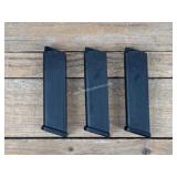 (3) Glock .40 S&W Magazines