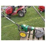 WHEELED WEED EATER TRIMMER