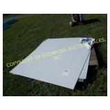 (4) SHEETS OF ALUMINUM DIAMOND PLATE