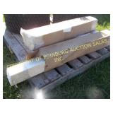 LOT OF MATTE WHITE FILLER BOARDS