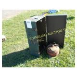 METAL TRUNK & METAL CAN