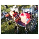 (2) WHEELCHAIRS, PROPANE TANK & GAS CANS