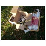 BOX OF CAULKING, FLAGS & SCREWS