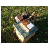 BOOKS, ELECTRIC HEATER, GAS CANS & HOME DECOR