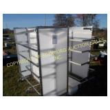 ROLLING DISPLAY SHELVES